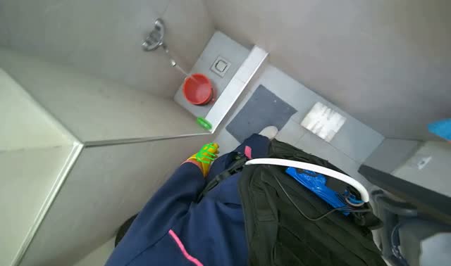 Filling and transferring water to cart: egocentric robotics sample