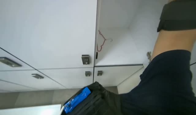 Organizing hangers in lockers: egocentric robotics sample