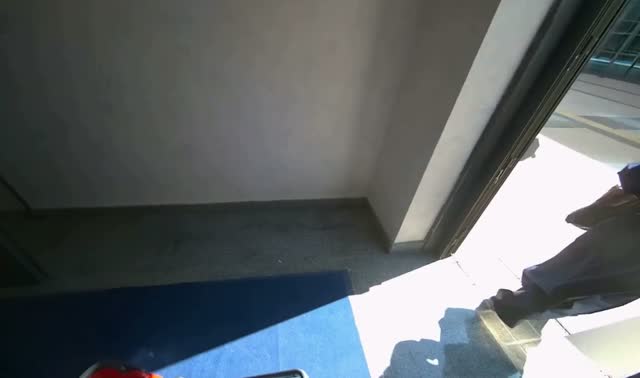 Mopping building floor: egocentric robotics sample