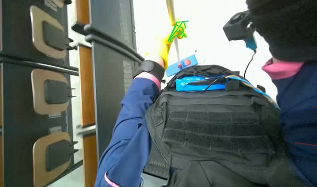 Mopping floor: egocentric robotics sample