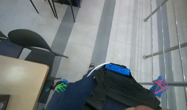 Mopping floor: egocentric robotics sample