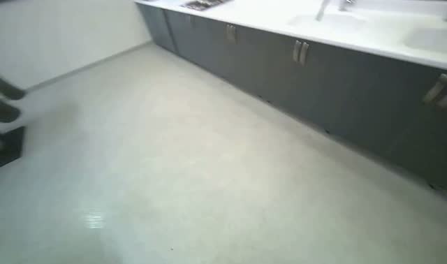 Mopping canteen floor: egocentric robotics sample