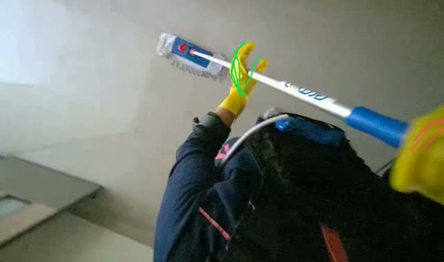 Mopping floor: egocentric robotics sample