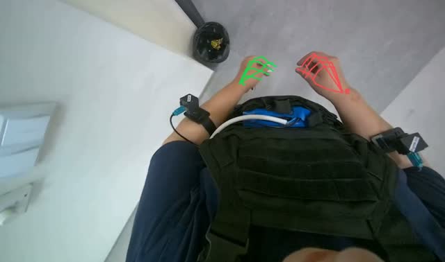 Preparing trash bag: egocentric robotics sample