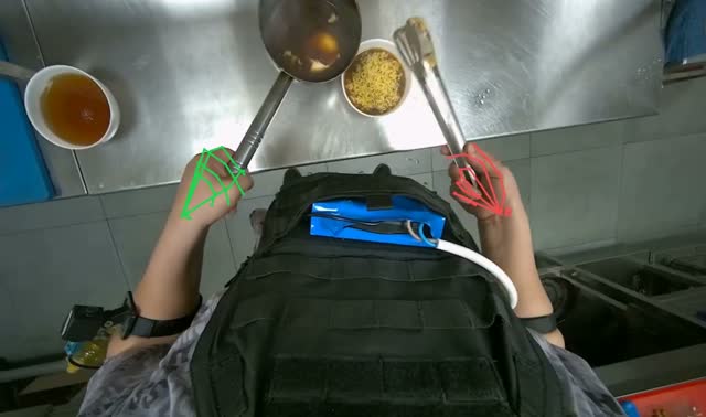 Preparing a bowl of noodles: egocentric robotics sample
