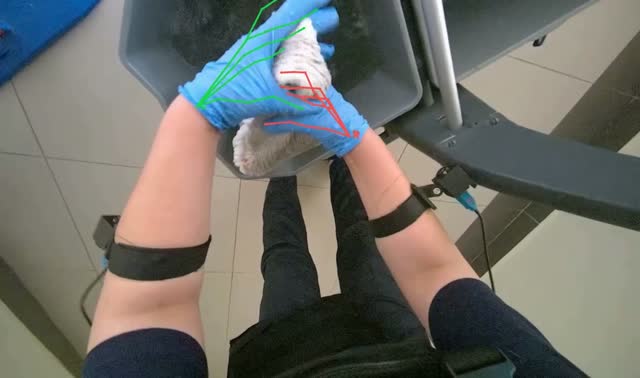 Preparing mop for cleaning: egocentric robotics sample