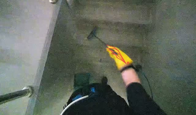 Sweeping the Floor: egocentric robotics sample