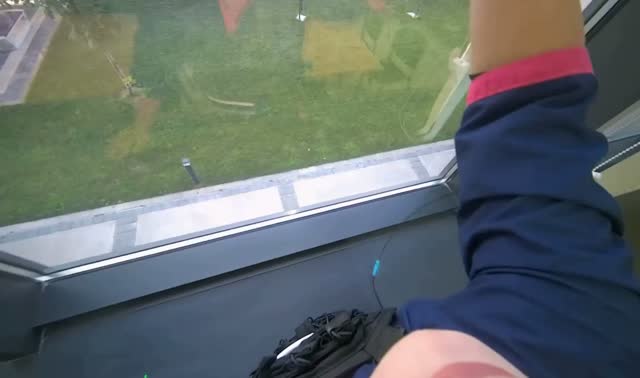 Wiping window glass: egocentric robotics sample