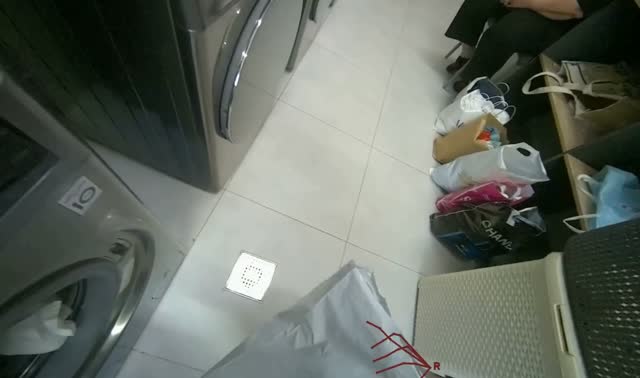 Loading and setting laundry machines: egocentric robotics sample