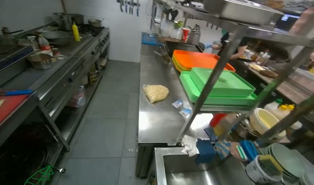 Organizing kitchen items: egocentric robotics sample