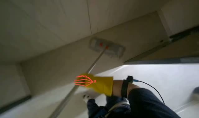 Mopping floor: egocentric robotics sample