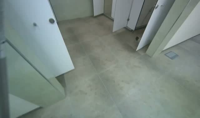 Cleaning restroom sinks: egocentric robotics sample