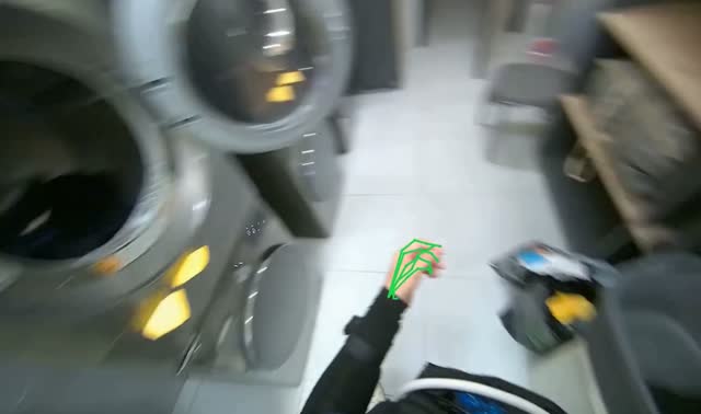Unloading and folding laundry: egocentric robotics sample
