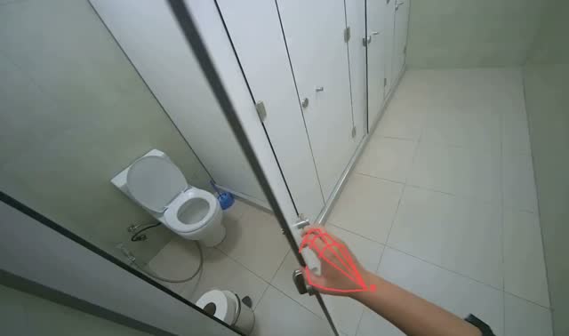 Refilling paper towel dispenser: egocentric robotics sample