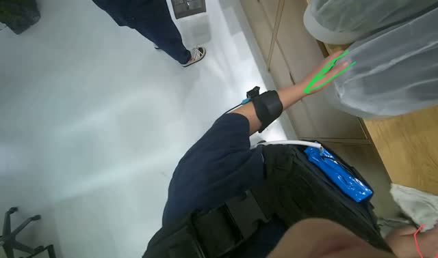Cleaning building model: egocentric robotics sample