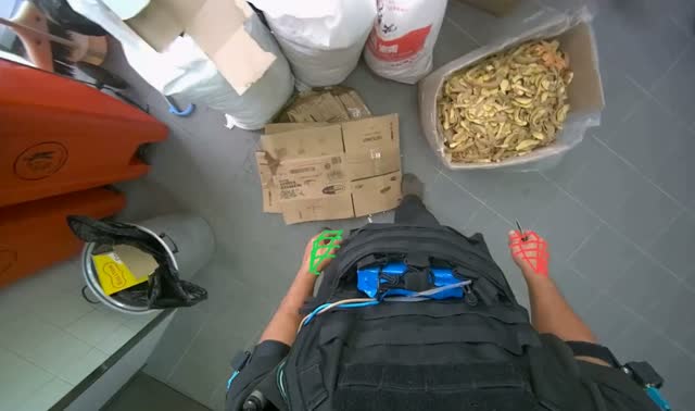 Breaking down cardboard boxes: egocentric robotics sample