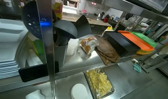 Weighing and bagging pasta: egocentric robotics sample