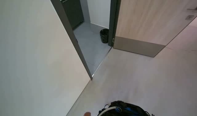 Wiping kitchen counter: egocentric robotics sample
