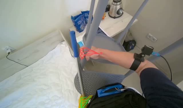 Mopping floor: egocentric robotics sample