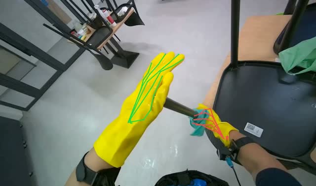 Cleaning chairs: egocentric robotics sample
