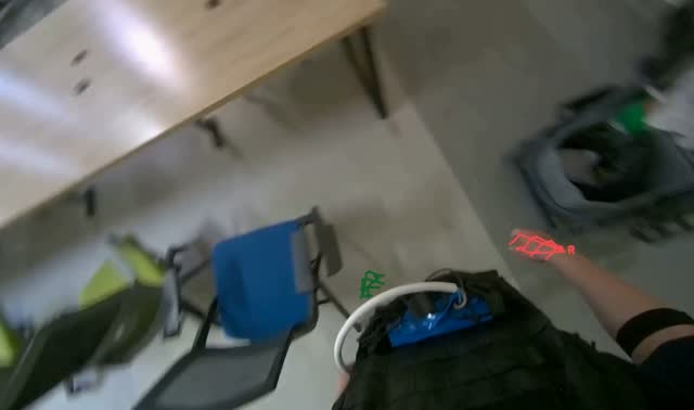 Organizing chairs in conference room: egocentric robotics sample