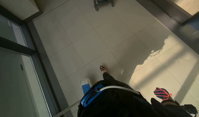Mopping the floor: egocentric robotics sample