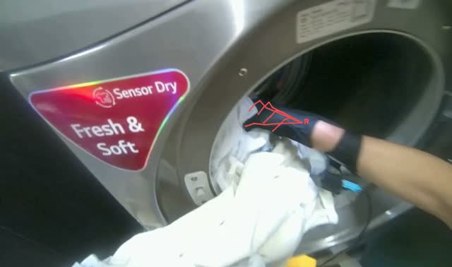 Processing and organizing laundry: egocentric robotics sample
