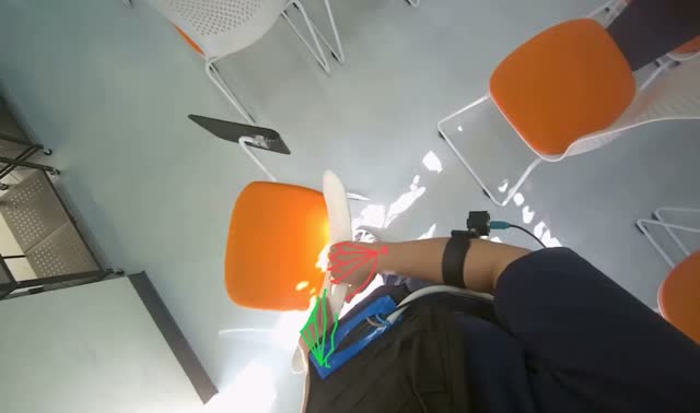 Arranging chairs and tabletops: egocentric robotics sample