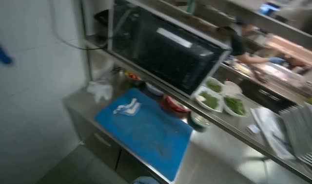 Stirring meal to prevent burning: egocentric robotics sample