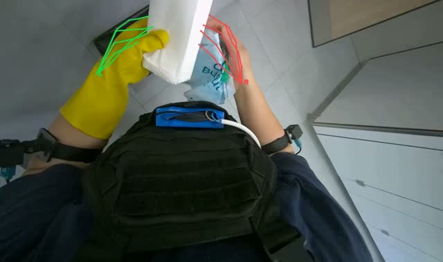 Refilling paper towel dispensers: egocentric robotics sample