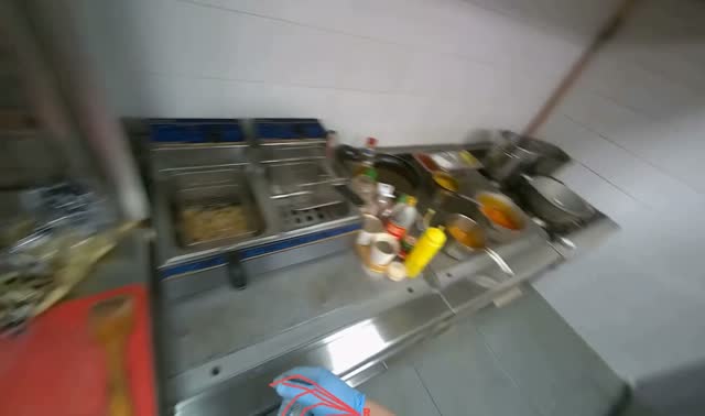 Preparing pot for heating water: egocentric robotics sample