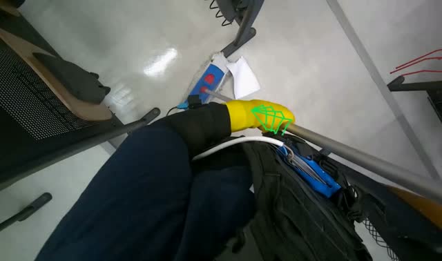 Mopping classroom floor: egocentric robotics sample