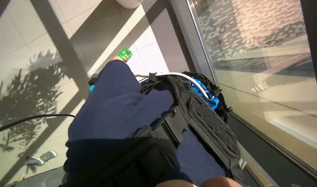 Wiping glass window frame: egocentric robotics sample