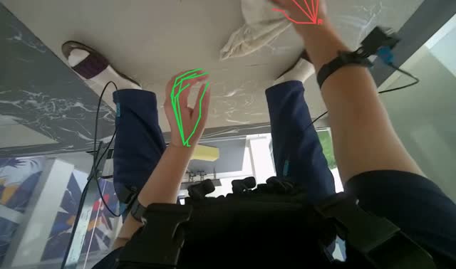 Wiping glass railings: egocentric robotics sample