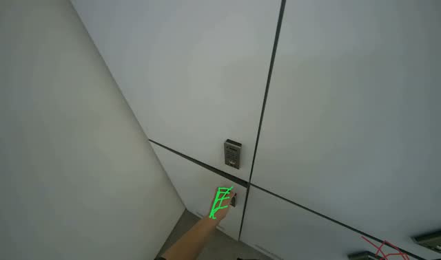 Cleaning locker room lockers: egocentric robotics sample