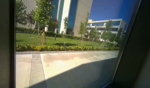 Wiping large window: egocentric robotics sample