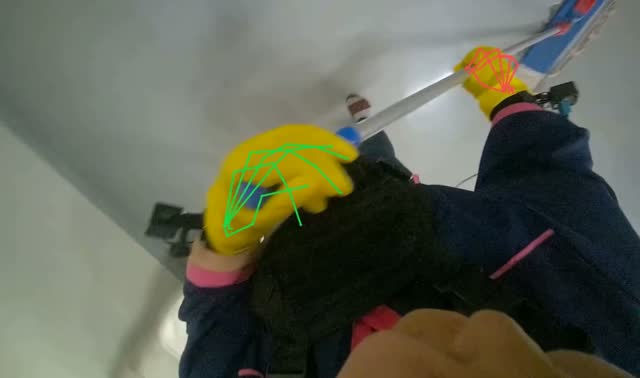 Mopping the floor: egocentric robotics sample