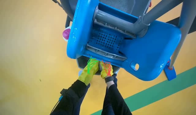 Wringing mop head: egocentric robotics sample