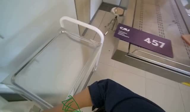 Wiping various surfaces in the room: egocentric robotics sample