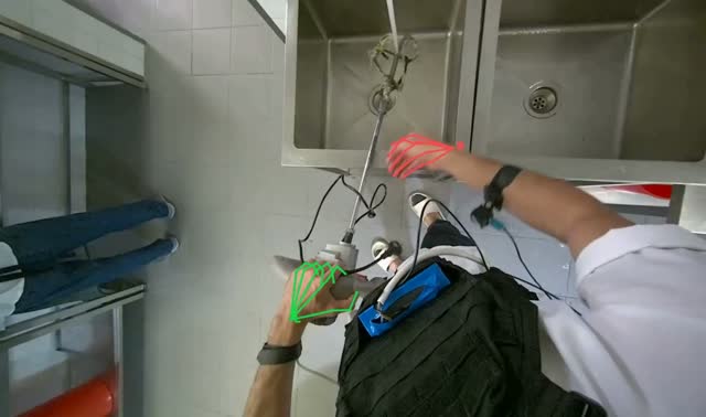 Unplugging and disassembling hand mixer: egocentric robotics sample