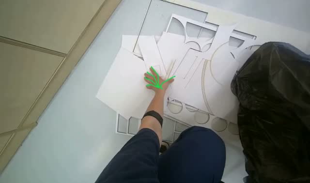 Breaking laser-cut pieces: egocentric robotics sample