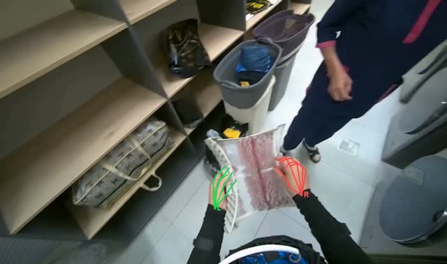 Cleaning dryer lint filters: egocentric robotics sample