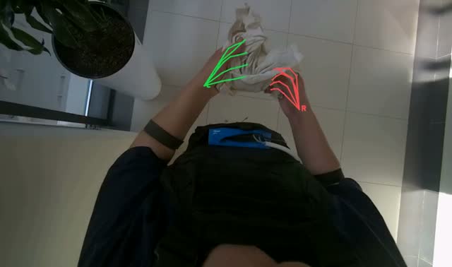 Wiping glass windows and frames: egocentric robotics sample