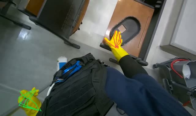 Adjusting classroom desks: egocentric robotics sample
