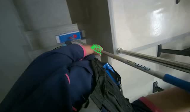 Mopping stairs: egocentric robotics sample