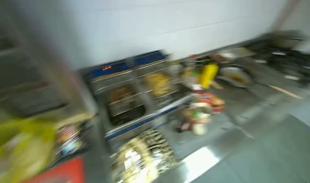 Frying food and managing ingredients: egocentric robotics sample