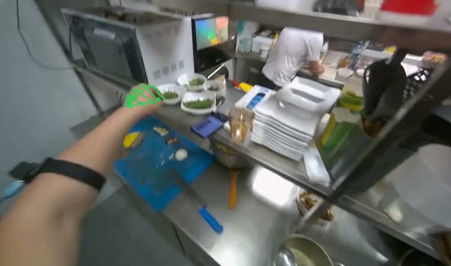 Preparing Soup Bowls: egocentric robotics sample