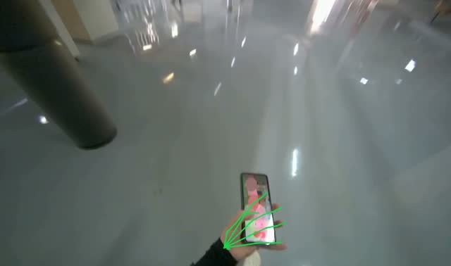 Mopping the floor: egocentric robotics sample