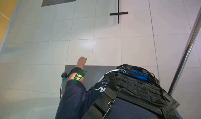Mopping the floor: egocentric robotics sample