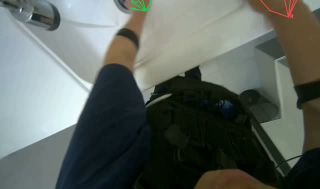 Cleaning kitchen sink: egocentric robotics sample